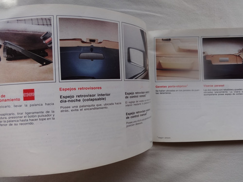 Manual Guantera Renault 9 R9 1991 Instrucciones Catalogo (Usado)