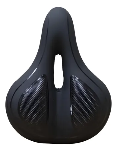 Selim Absolute Gel+Pu Antiprostático p/ MTB e Passeio Preto