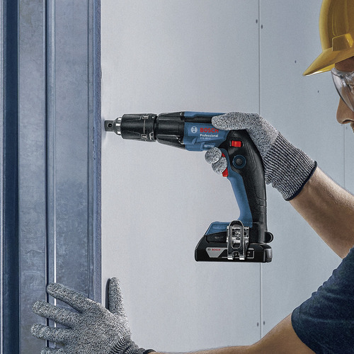 Atornillador Para Tablaroca De 18v Gtb185li Bosch 06019k70g0 Azul 60hz