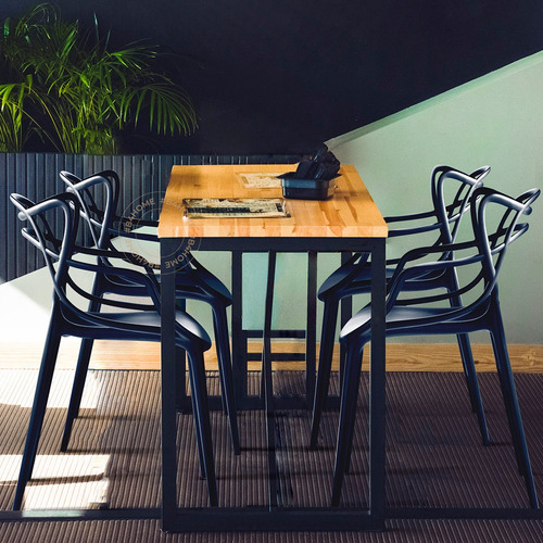 Imagen 2 de 8 de Pack X 4 Silla De Comedor Diseño Master | Contado