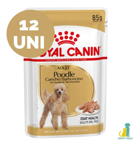 Royal Canin Pouch Caniche X 12 Unidades - Happy Tails