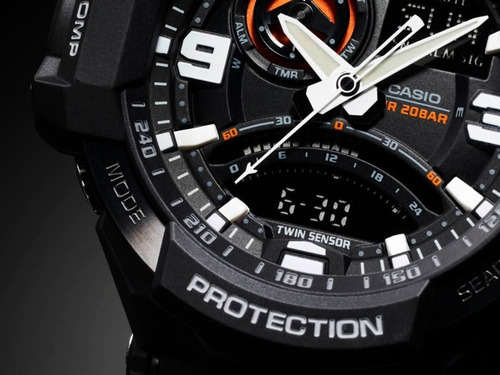Relógio Casio G-shock Aviation Gravity Master Ga1000