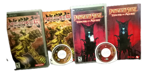 Rengoku 2 + Dungeon Siege Psp Umd Originales Completos  (Reacondicionado)