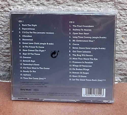 Europe - Rock The Night (36 Track Greatest Hits)