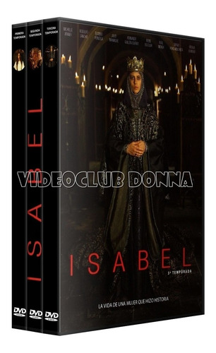 Isabel Dvd Temporada 1 2 3 Serie Española Completa