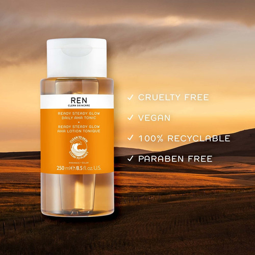 Ren Clean Skincare Tónico Diario Aha 250ml Momento de aplicación Día Tipo de piel Todo tipo de piel