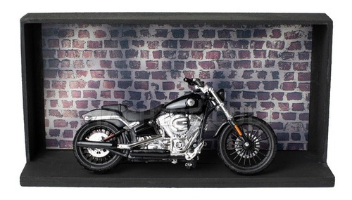 Miniatura Harley-davidson 2016 Breakout - Preta - 1:18 S35