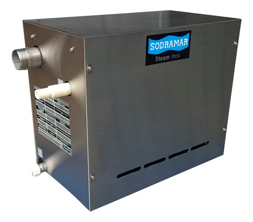 Sauna Vapor Steam Inox 15 Kw 25m3 Com Painel Analógico