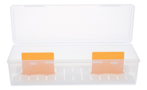 Caja Organizadora Transparente Con Separadores, Almacenamien