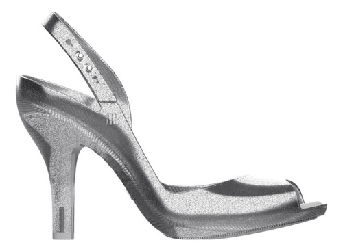 Tacon Melissa Lady Dragon Ii Plata Glitter