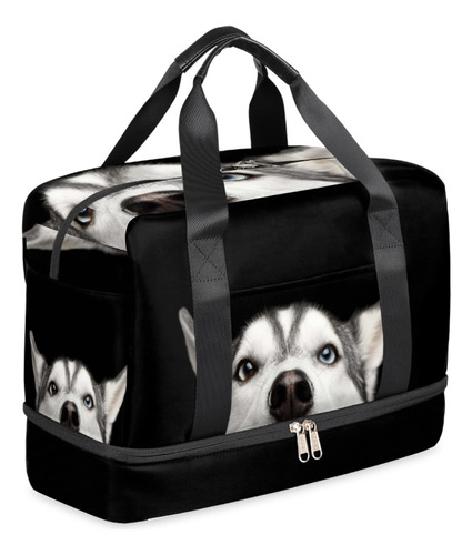 Bolsa Deportiva Gimnasio Compartimento Para Zapato Torre Dog