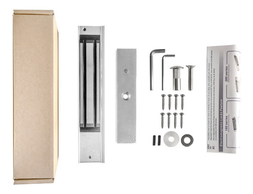 Cerradura Electromagnética 280kg 12vcc Led Sensor