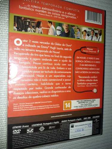 Box Dvd House - A Terceira Temporada Completa ( 4390 )