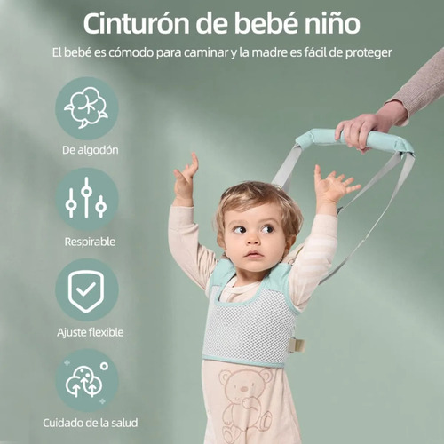 Arnés Para Bebé Aprender A Caminar - Diseño Científico, 20kg