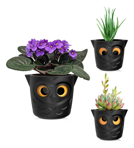 Restmo 3 Pack Macetas, 5 Jardineras De Autorriego Para Plant