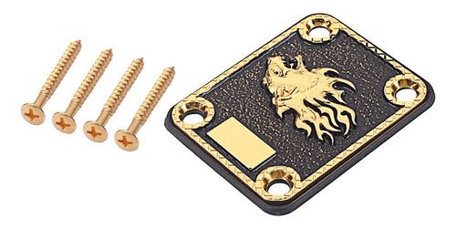 1 X Placa De Cuello De Base Tornillos Para Guitarra Fender