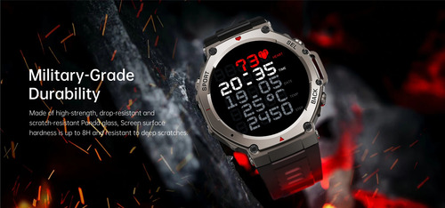 Reloj Smartwatch Running Gps Deportivo Negro Mesh Negro Negro
