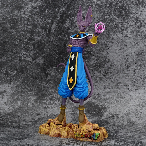 Boneco Beerus Bills Dragon Ball Grande Com Base