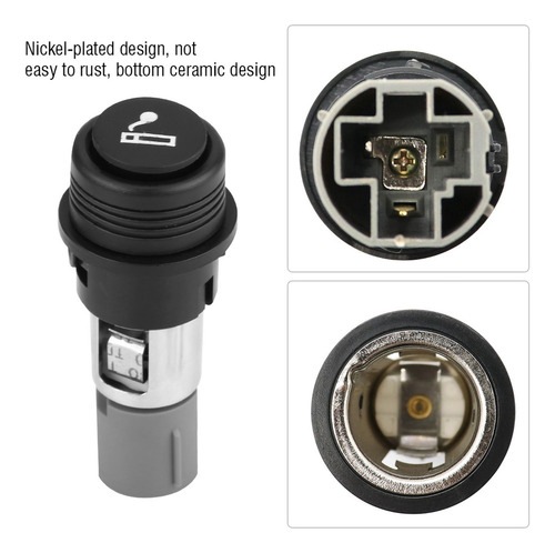 Enchufe Encendedor De Cigarrillos Toma De Corriente 12v 120w