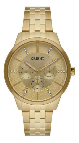 Relogio Orient Feminino Dourado Multifunção Fgssm092 C1kx