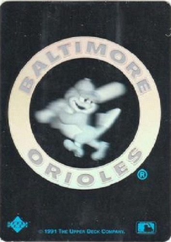 Mlb Orioles De Baltimore Holograma - Upper Deck 1991