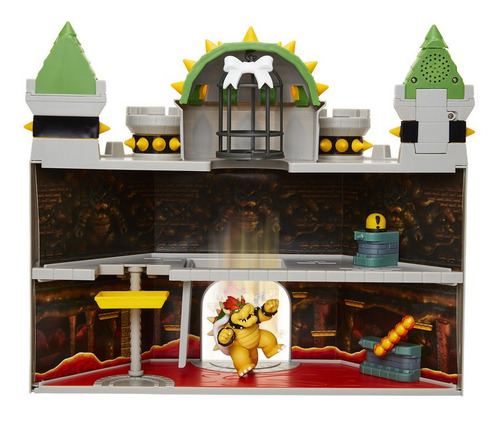 Super Mario Bros Castillo Bowser Sonido Nintendo Deluxe Set