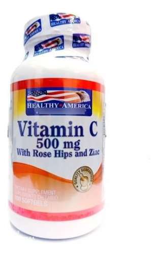 Vitamina C 500mg With Rose 100 