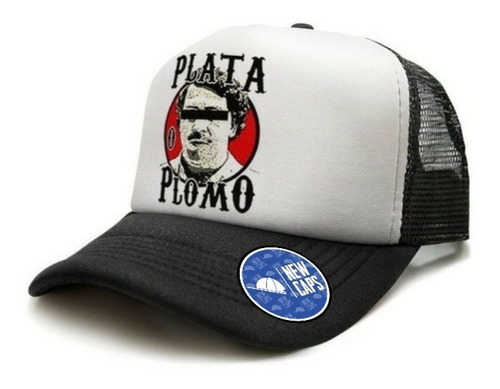 Gorra Trucker Pablo Escobar Plata O Plomo #serienarcos 