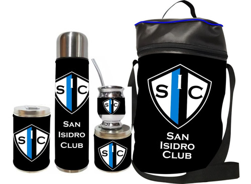 Equipo De Mate Completo Set Matero Sic Rugby. Ecocuero