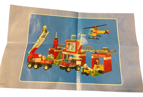 Lego System Bombeiros #6554 #6429 250 (Usado)