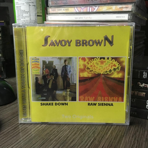 Savoy Brown - Shake Down / Raw Sienna (1967/70) Cd Nuevo
