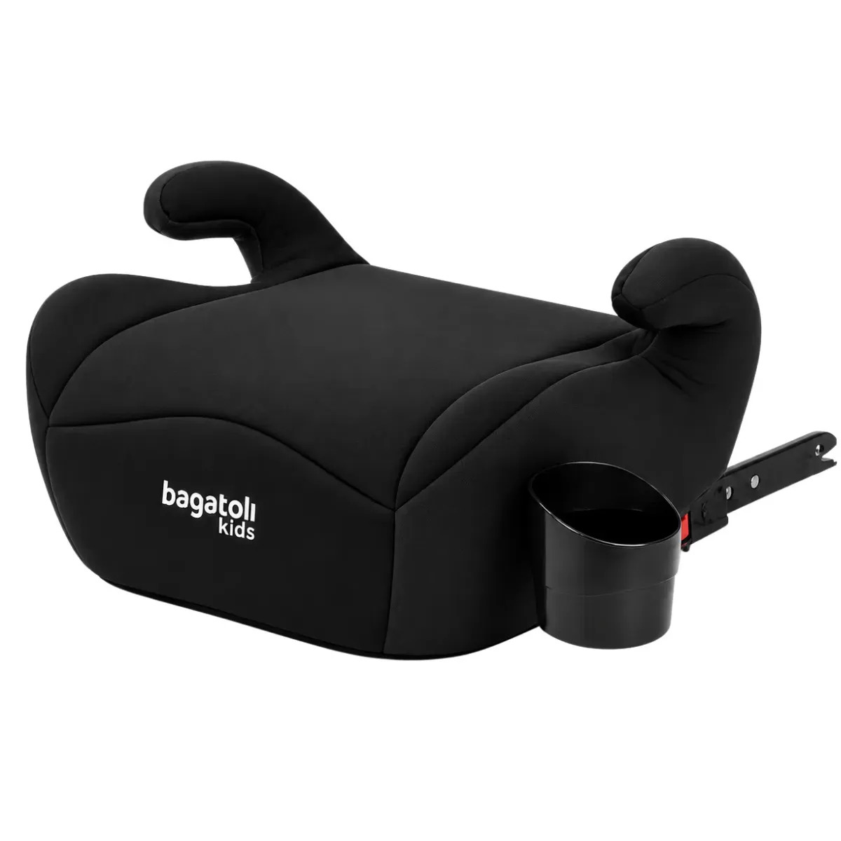 Cadeirinha Infantil Reclinável Toli 0 a 36 kg com ISOFIX e Giratória 360° – Preto com Cinza – Bagatoli Kids