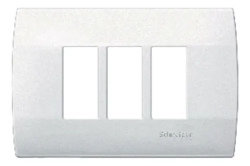 comprar Pack 5 Placa Marisio De 3 Módulos En Color Blanco