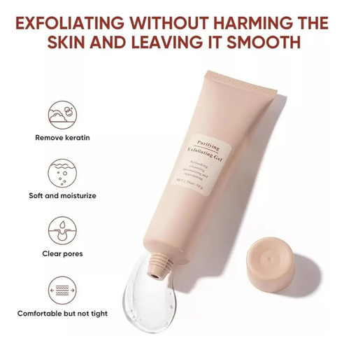 Gel Exfoliante Purificante Quarxery, Crema Purificante