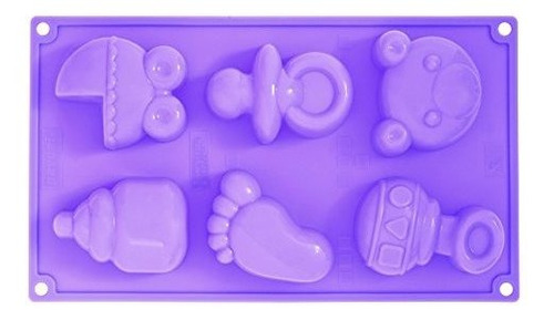 Pavoni Platinum Silicone Baby Birth Multi-tray Bake Mould, P