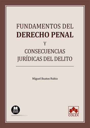 Libro Fundamentos Del Derecho Penal Y Consecuencias Jurid...