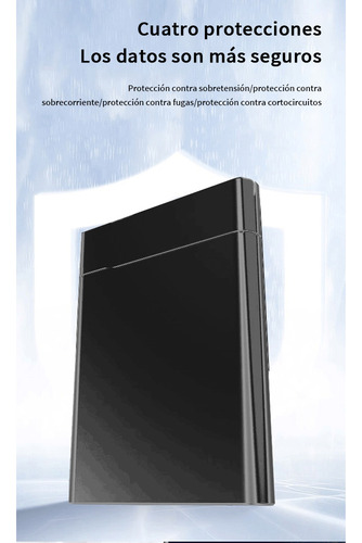 Disco Portátil Duro Externo Alta Velocidad Ssd 4tb Negro