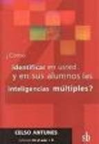 Libro Como Identificar En Usted Y En Sus Alumnos Las Intelig