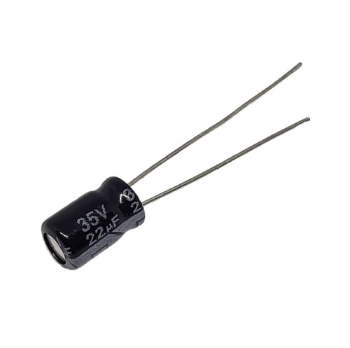 Pack X10 Capacitor Electrolitico 35v 22uf 