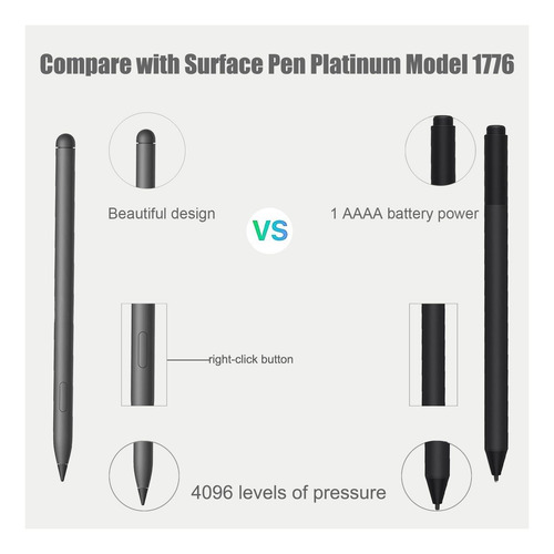 Pen De Lápiz Óptico Dq100 Para Microsoft Surface Pen Modelo