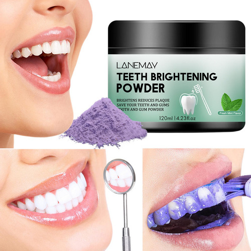 Polvo Blanqueador De Dientes T Carbón Activado Natural Whi 0