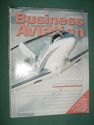 Revista Business Comercial Aviation 9/04 Cessna Cje Charter