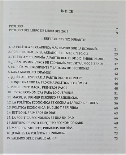 Imagen 2 de 4 de Macrinomía: ¿por Qué No Fue Diferente? Juan Carlos De Pablo
