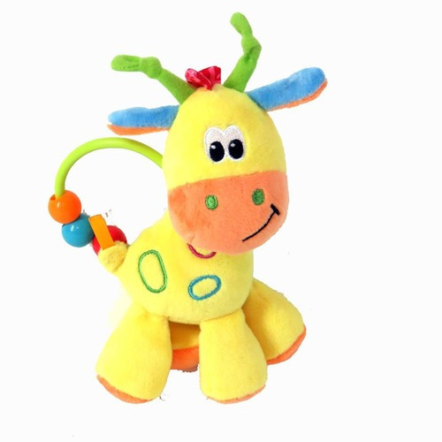 Chocalho Girafinha Do Bebê Amarelo 3076 - Love
