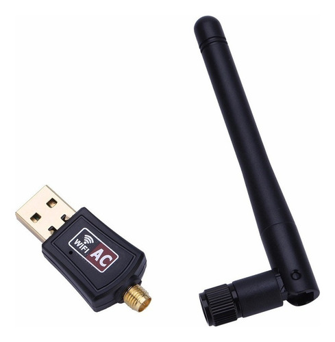 Doble Banda 2.4g/5g Antena Wifi Adaptador Usb Receptor Inal¿