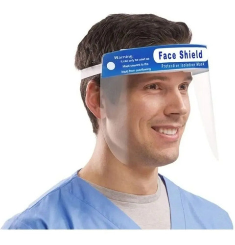 Mascara Protector Facial Escudo Trasparente 