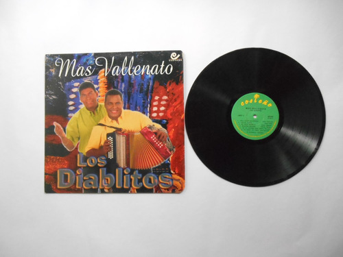 Lp Vinilo Los Diablitos Más Vallenato Edición Colombia 1999