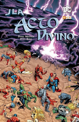 Justice League Of America Acto Divino Dc Ecc (español)