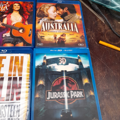 Imagem 4 de 4 de Blu Ray Disc Lote Com 8 Unidades Originais Filme E Música