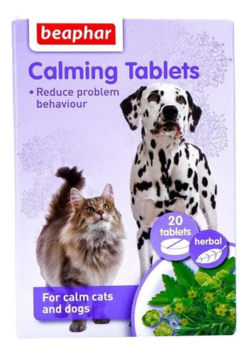Calming Tablet Beaphar Para Perro/gato 20 Tabletas